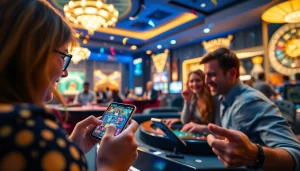 Exciting online gaming scene at 123b.faith featuring players engaged in vibrant casino games.