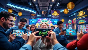 Engaging scene of players enjoying online gaming at dittytalk.com with dynamic visuals and user-friendly interface.