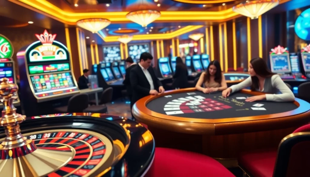 Experience the thrill of high stakes gaming at 68VIP.COM with vibrant slot machines and roulette.